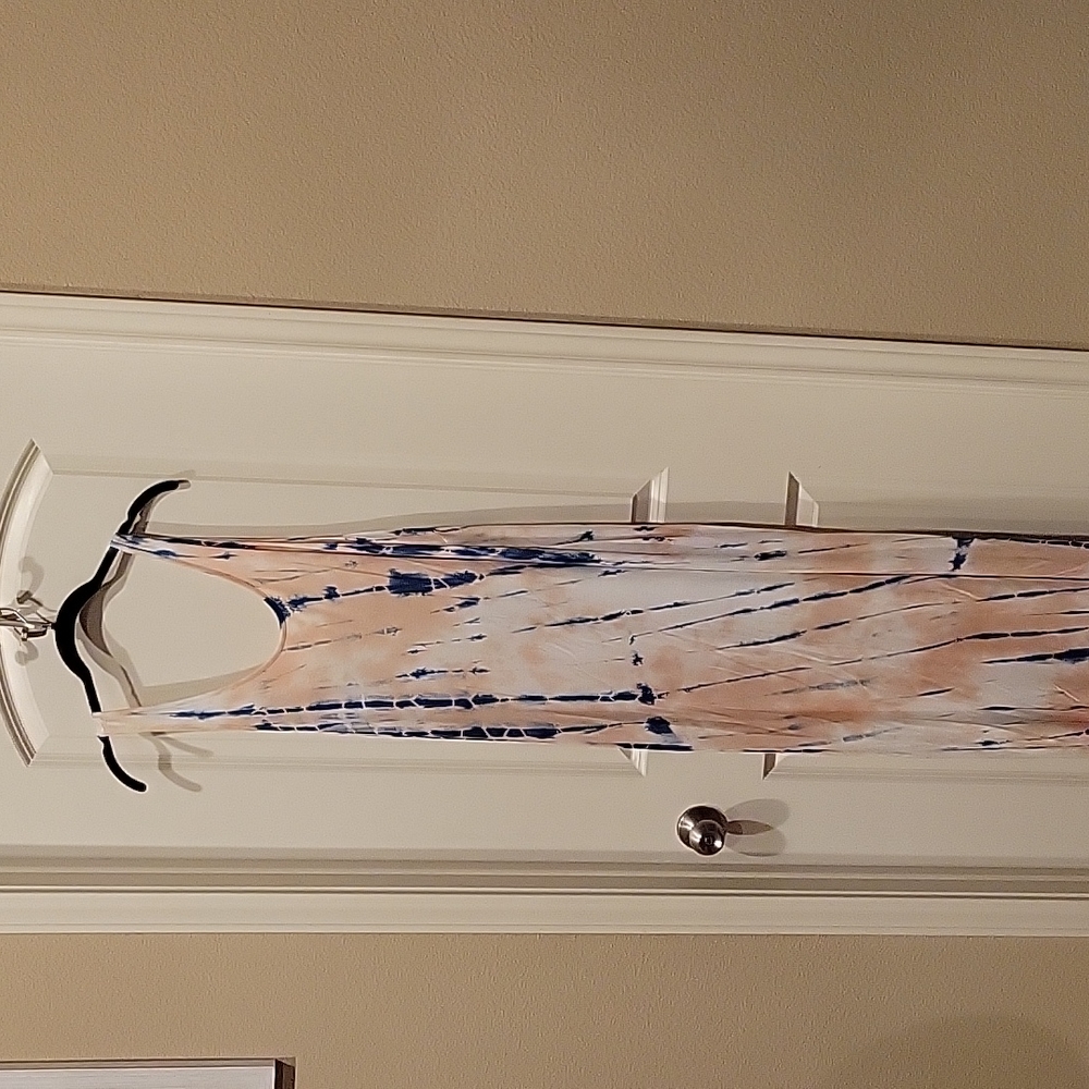 Promesa tie dye maxi dress (medium)